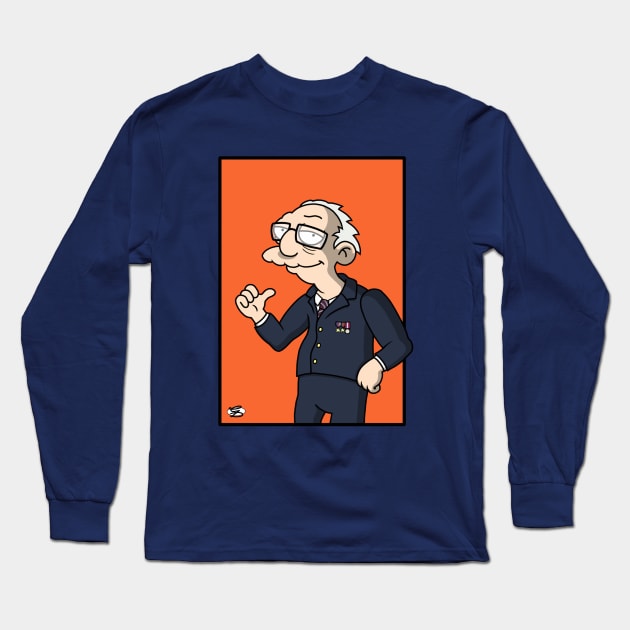 Captain Tom Long Sleeve T-Shirt by GarryDeanArt